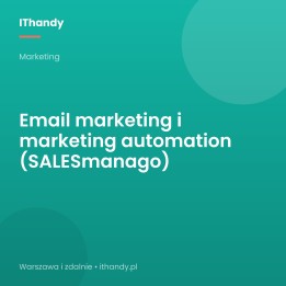 Email marketing i marketing automation (SALESmanago) - IThandy